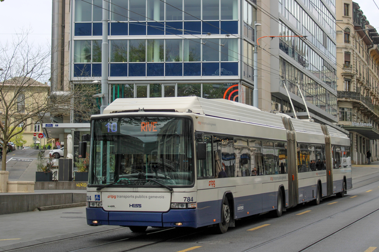 Genève, Hess lighTram (BGGT-N2C) N°. 784