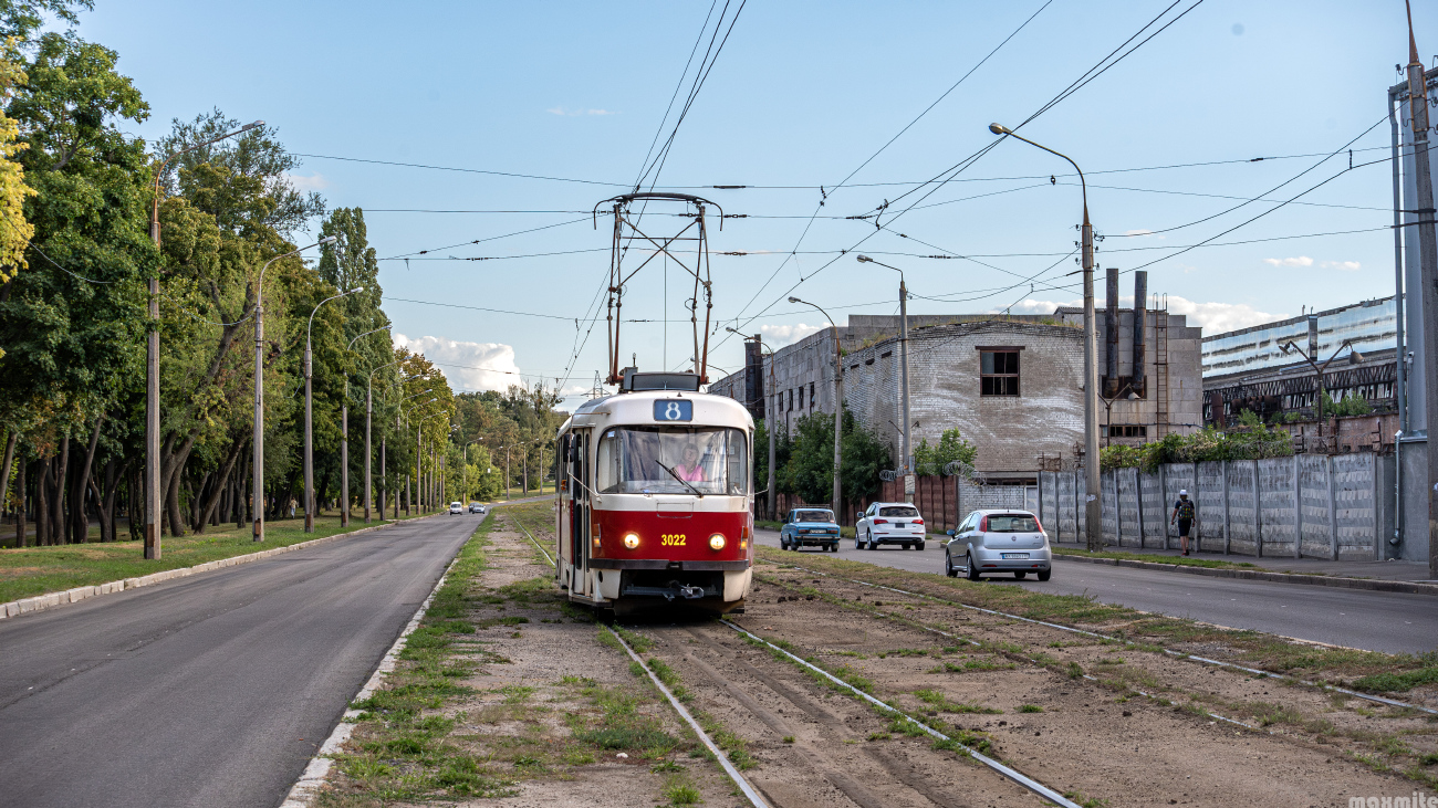Харьков, Tatra T3SUCS № 3022