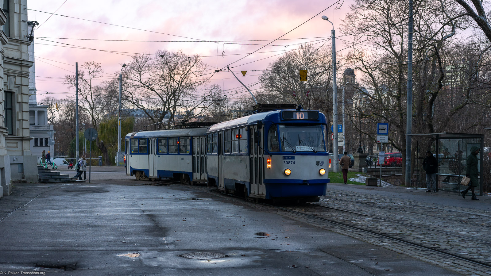 Рига, Tatra T3A № 30874