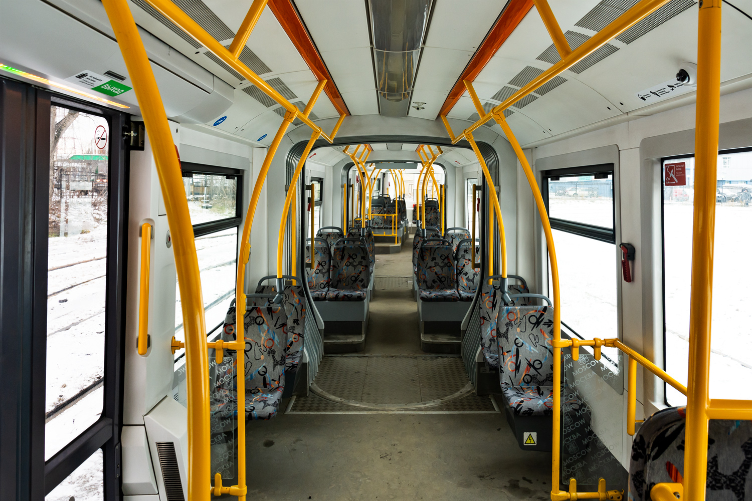 Уфа, 71-414 (Pesa Fokstrot) № 1208; Уфа — Салоны