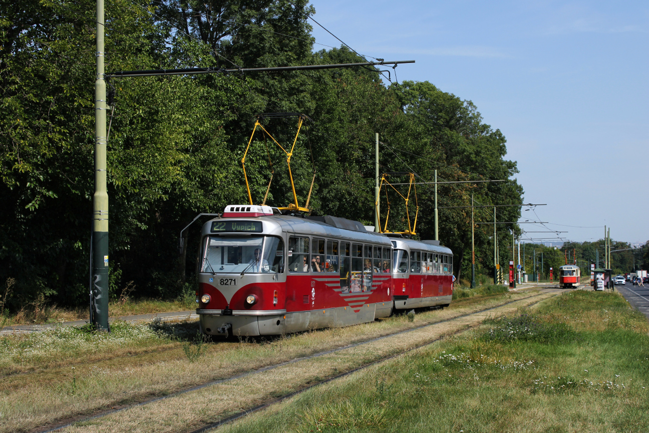 Прага, Tatra T3R.PLF № 8271