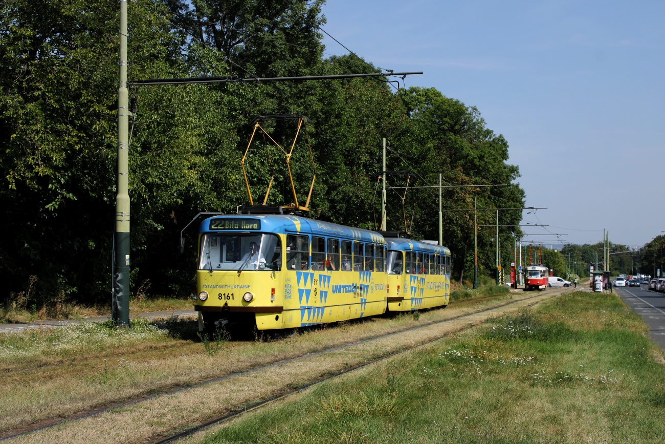 Прага, Tatra T3R.PV № 8161