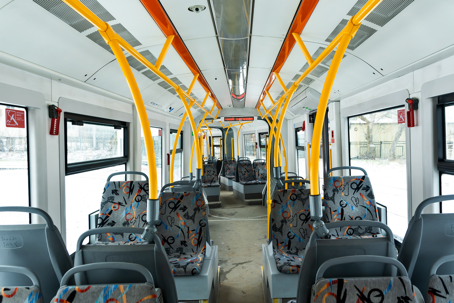 Уфа, 71-414 (Pesa Fokstrot) № 1208; Уфа — Салоны