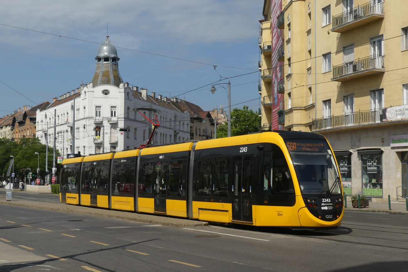 Будапешт, CAF Urbos 3 № 2243