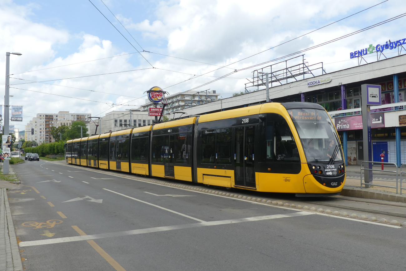 Будапешт, CAF Urbos 3 № 2108