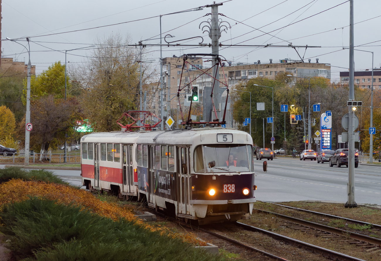 Самара, Tatra T3SU № 838