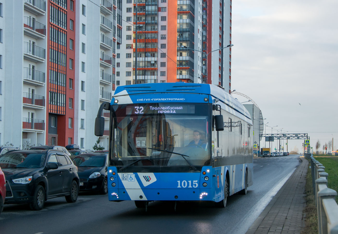 Санкт-Петербург, Тролза-5265.08 «Мегаполис» № 1015