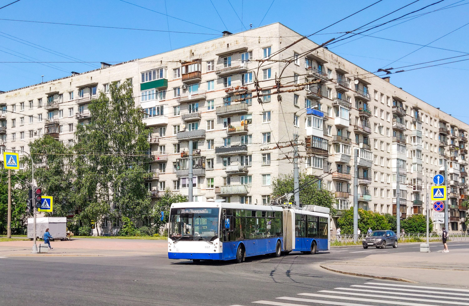 Санкт-Петербург, Тролза-6206.01 «Мегаполис» № 1137