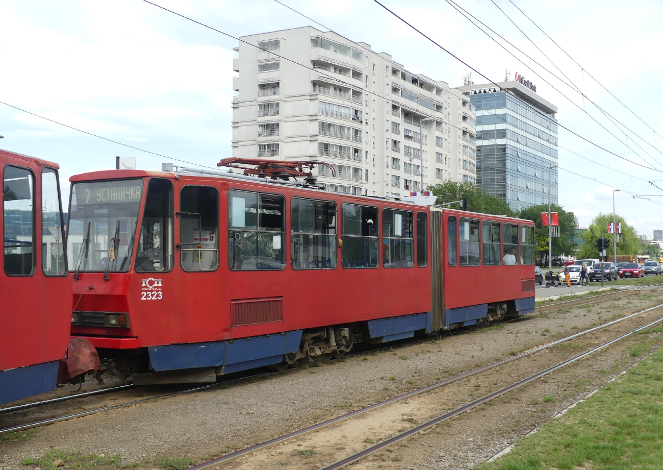 Белград, Tatra KT4YU-M № 2323