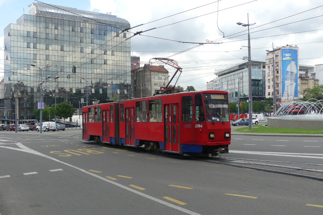 Белград, Tatra KT4YU № 2304