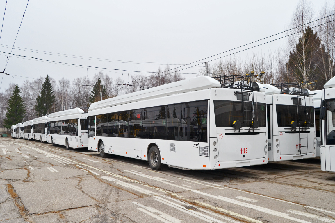 Новочебоксарск, УТТЗ-6241.01 «Горожанин» № 1186; Новочебоксарск — Новые троллейбусы