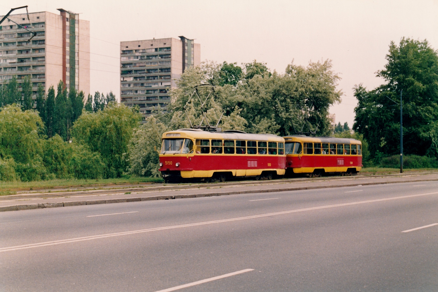 Киев, Tatra T3SU (двухдверная) № 5150; Киев — Исторические фотографии