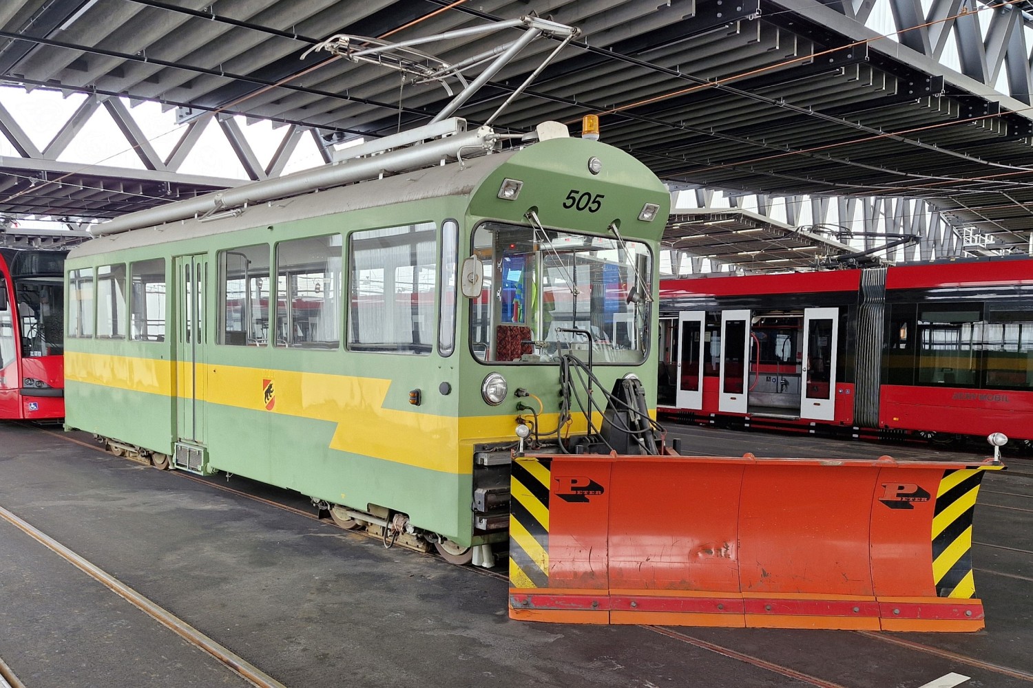 Bern, Snow removal car č. 505