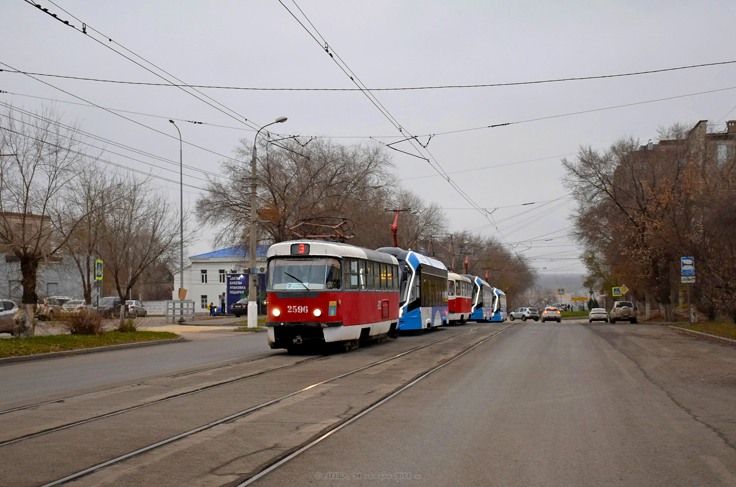 Volgograd, Tatra T3SU (2-door) № 2596
