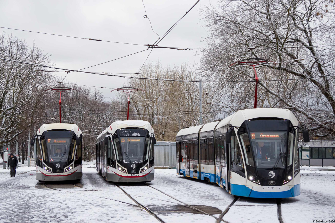 Москва, 71-931М «Витязь-М» № 31071; Москва, 71-931М «Витязь-М» № 31086; Москва, 71-931М «Витязь-М» № 31121 Москва, 71-931М «Витязь-М» № 31071; Москва, 71-931М «Витязь-М» № 31086; Москва, 71-931М «Витязь-М» № 31121