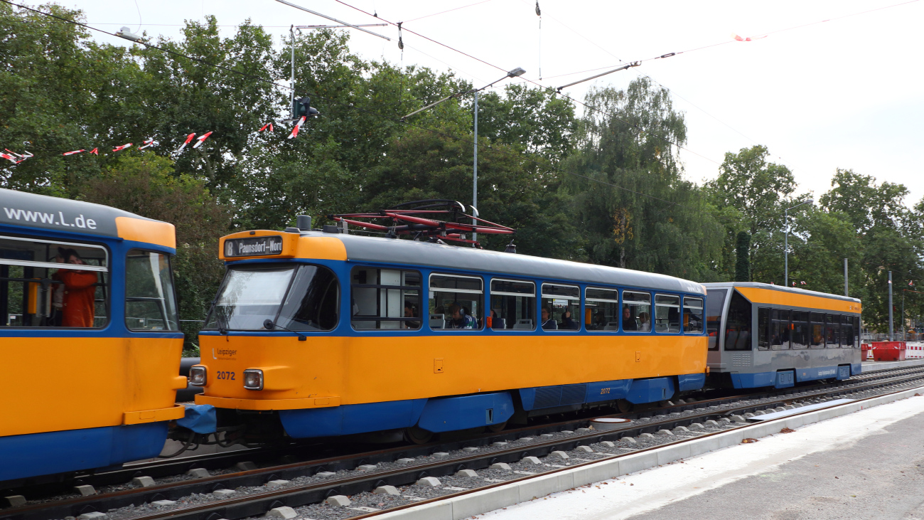 Leipzig, Tatra T4D-M2 # 2072 Leipzig, Tatra T4D-M2 # 2072