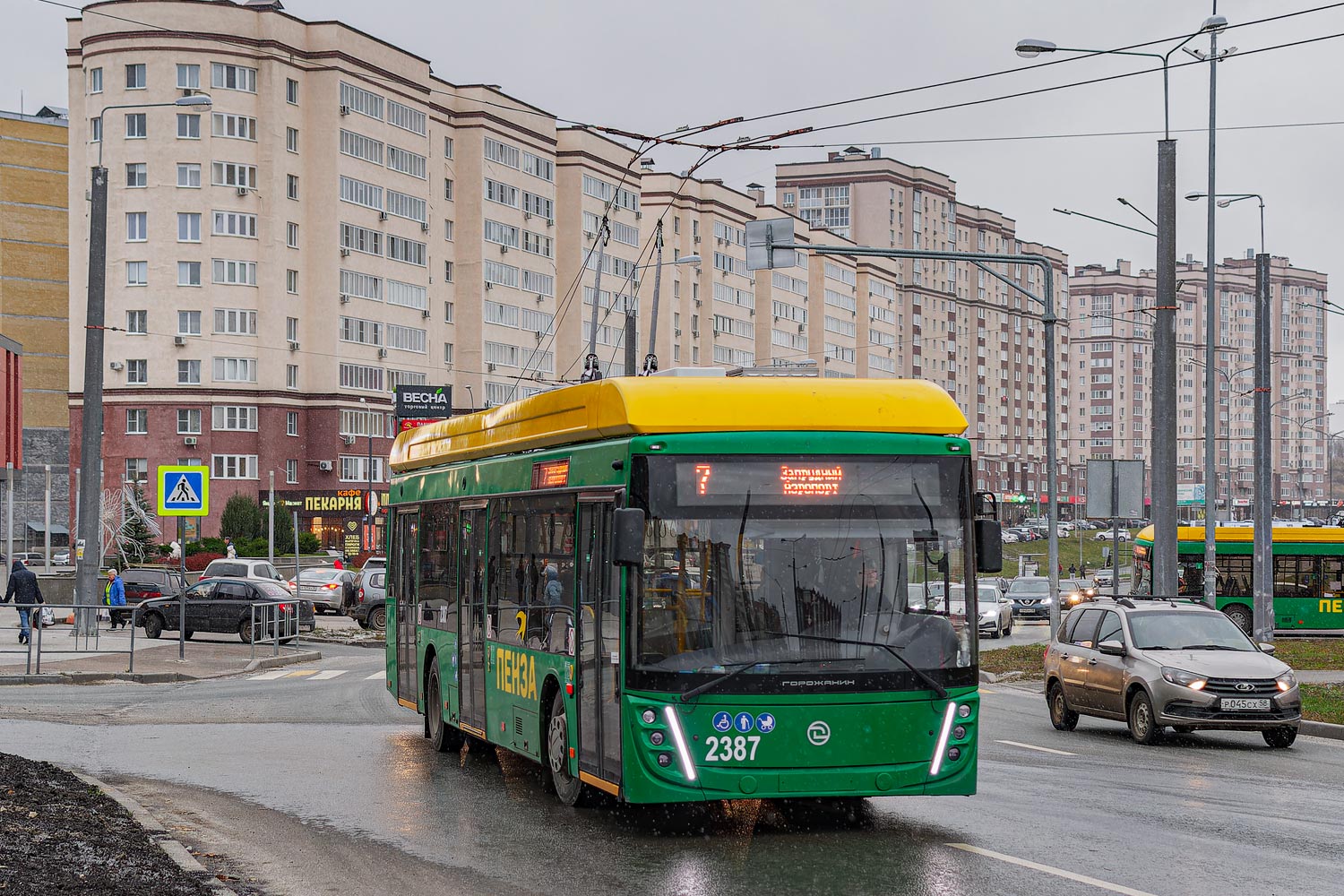 Пенза, УТТЗ-6241.01 «Горожанин» № 2387