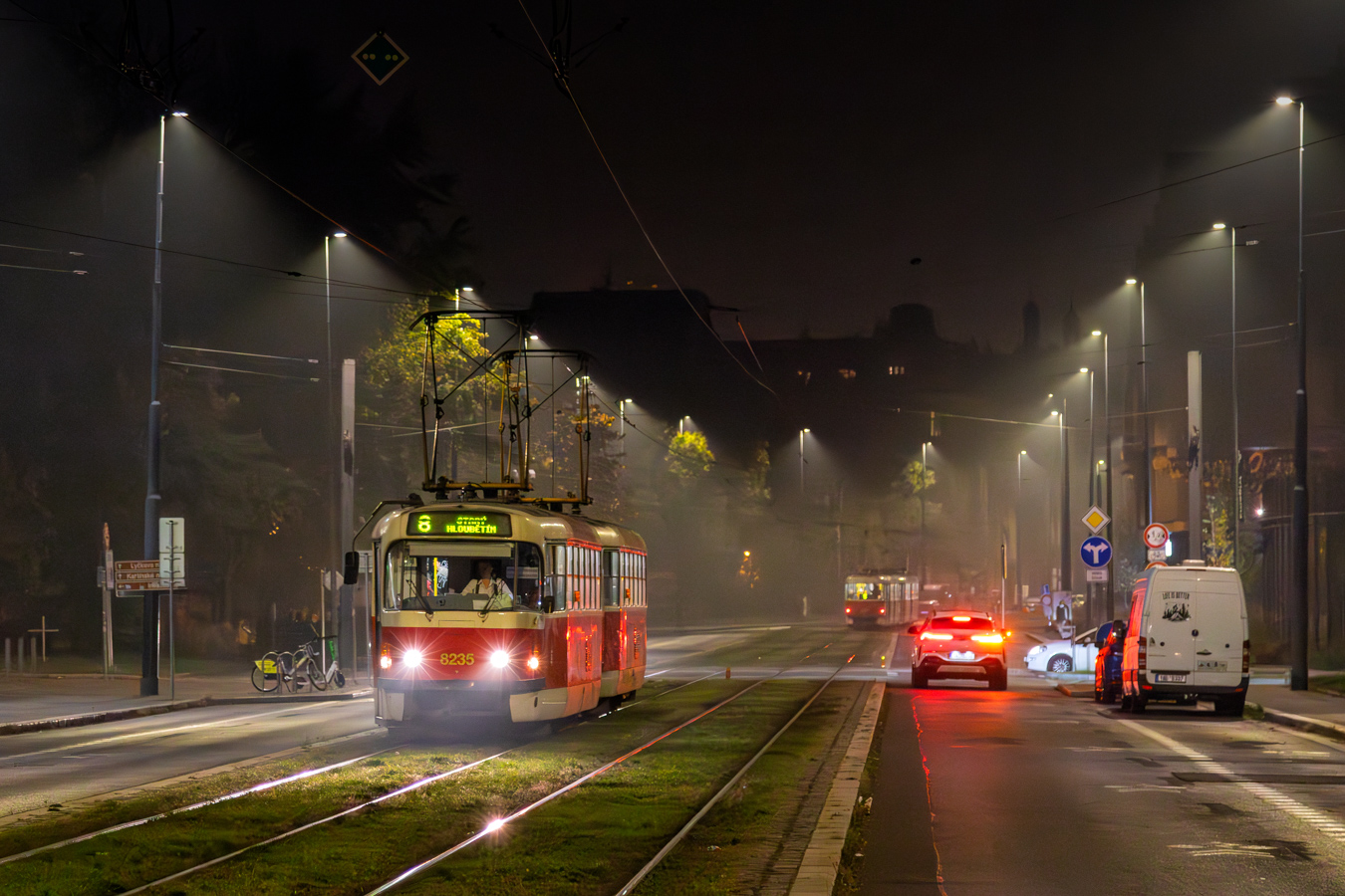 Прага, Tatra T3R.P № 8235