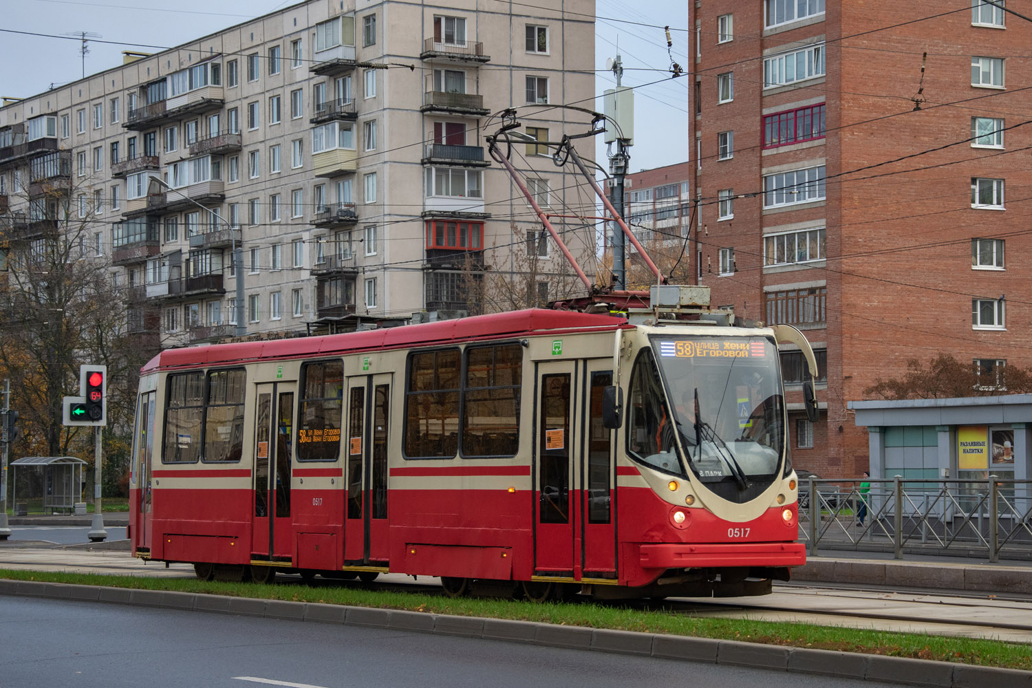 Санкт-Петербург, 71-134А (ЛМ-99АВН) № 0517