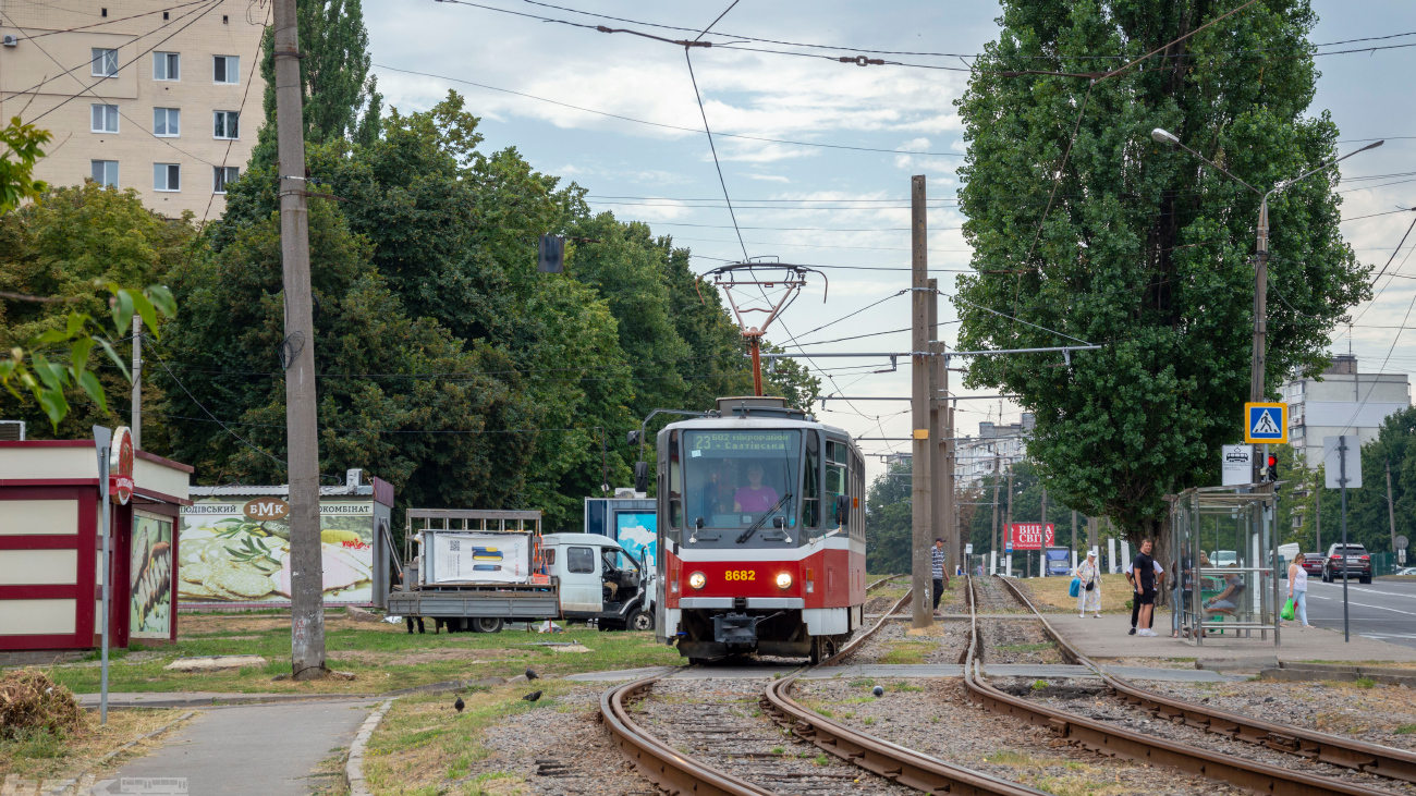 Харьков, Tatra T6A5 № 8682