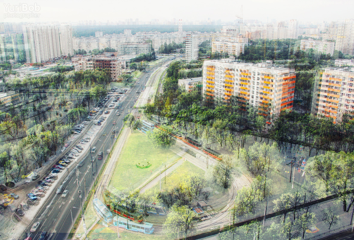 Photomontage; Moscou — Terminus stations; Moscou — Views from a height Photomontage; Moscou — Terminus stations; Moscou — Views from a height