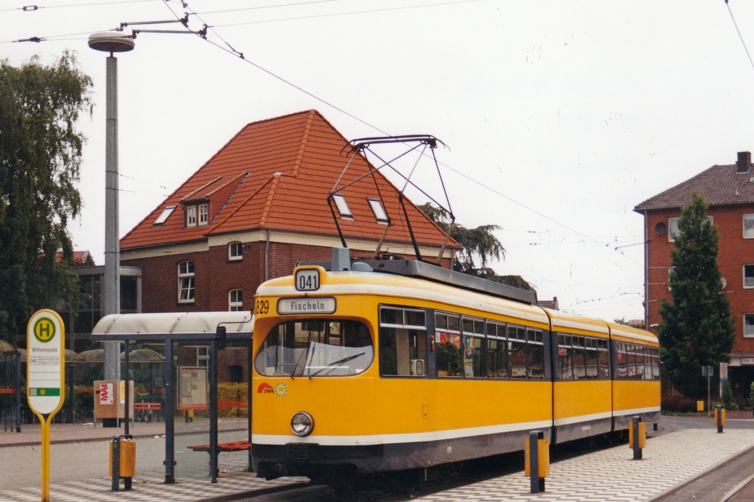 Крефельд, Duewag GT8 № 829