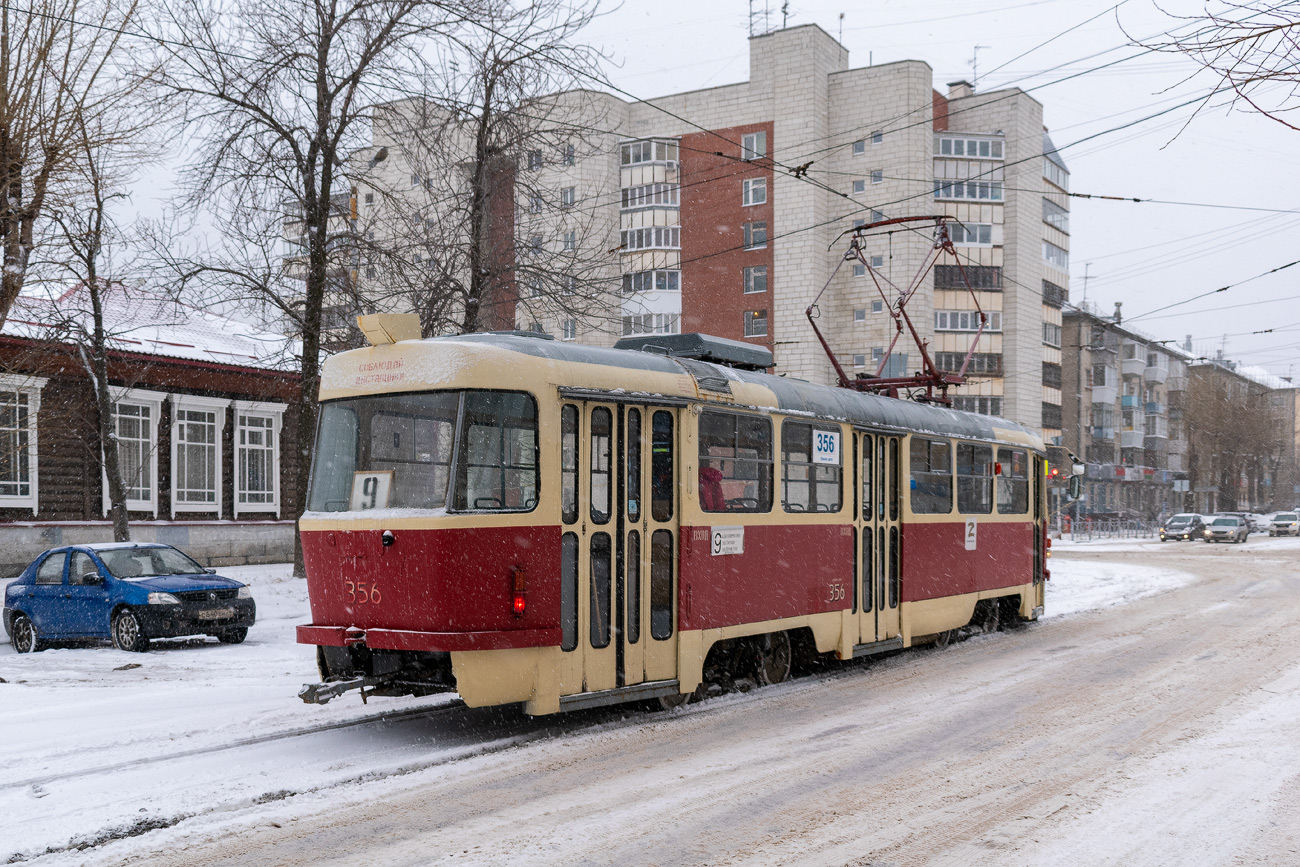 Екатеринбург, Tatra T3SU № 356
