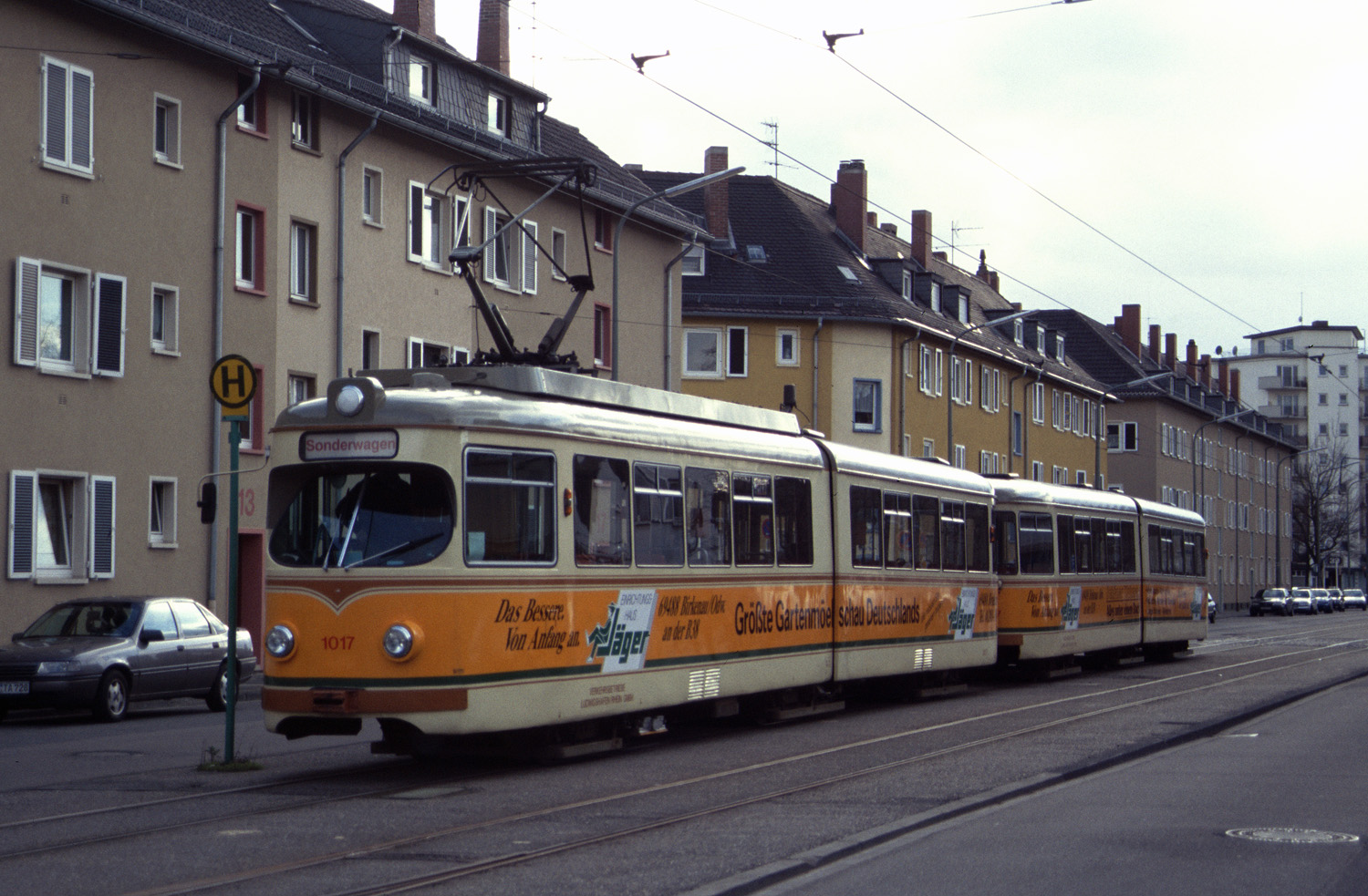 Rhein-Neckar, Duewag ET6 № 1017