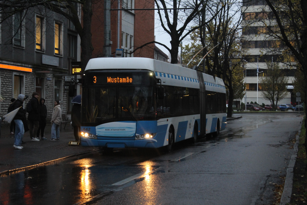 Таллин, Solaris Trollino III 18 AC № 442