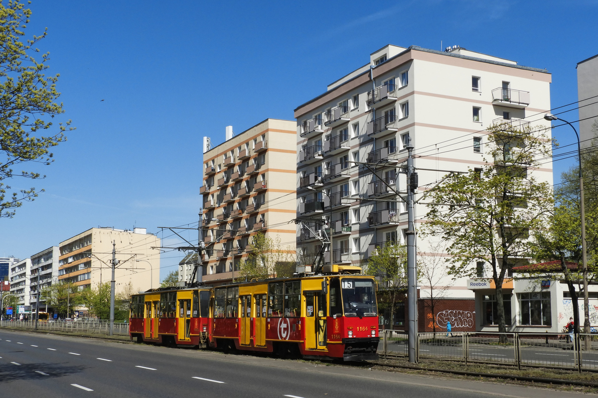 Warschau, Konstal 105Na Nr. 1164
