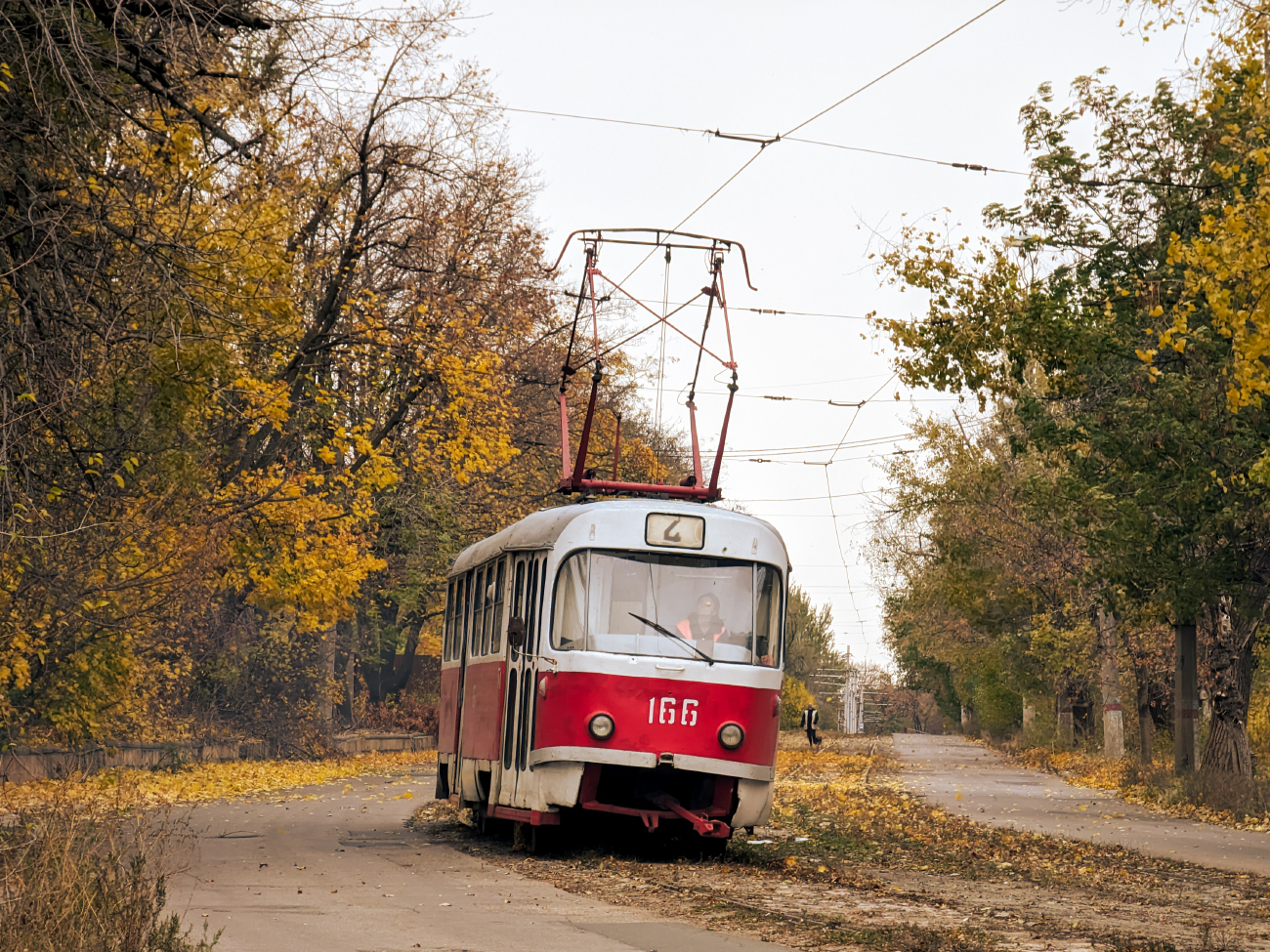 Donieck, Tatra T3SU Nr 166