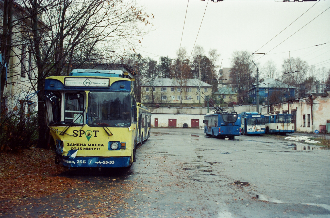 Petrozavodsk, MTrZ-6223-0000010 č. 381; Petrozavodsk — Trolleybus depot № 1