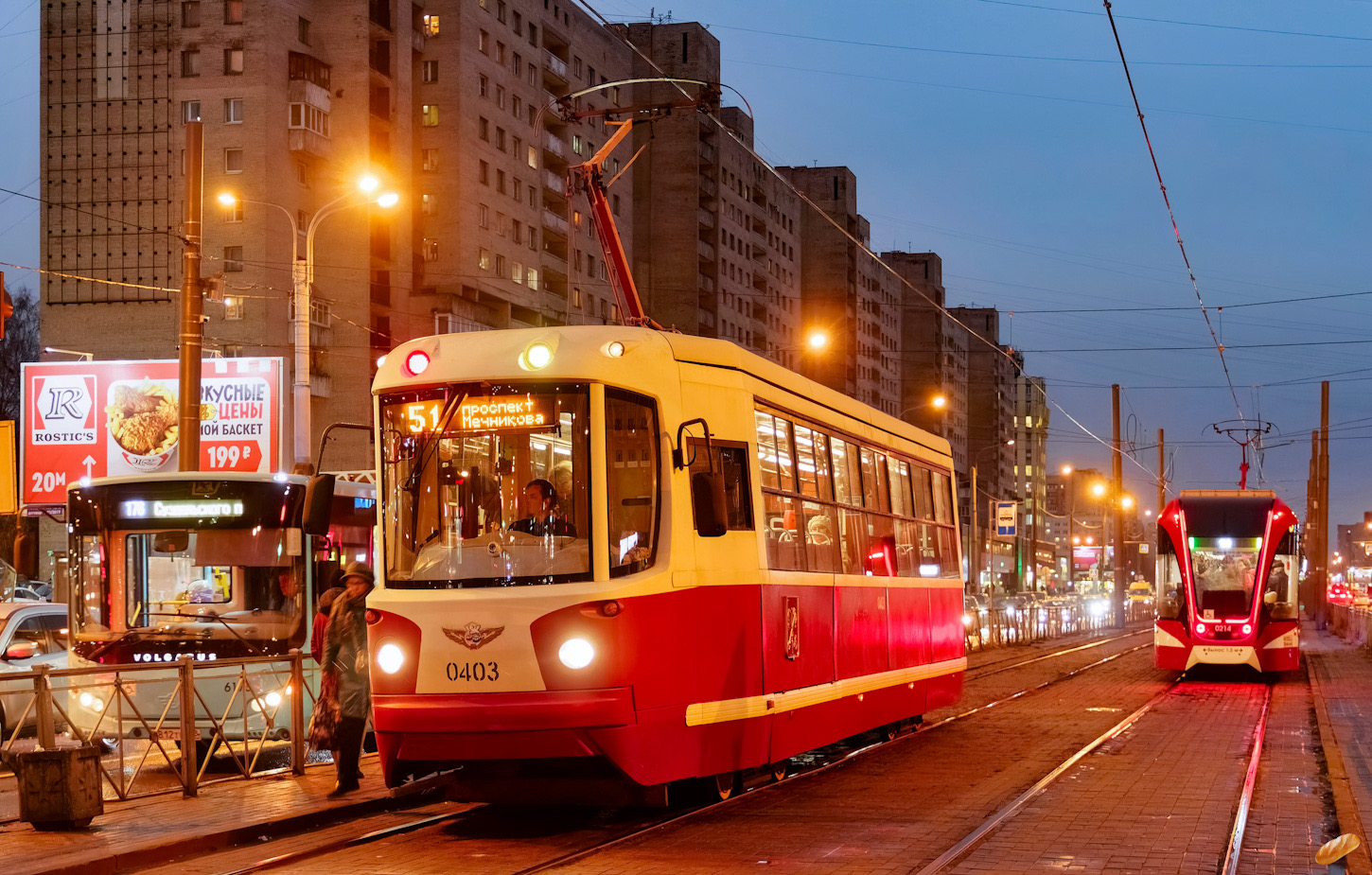 Санкт-Петербург, ЛМ-68М2 (мод. СПб ГЭТ) № 0403