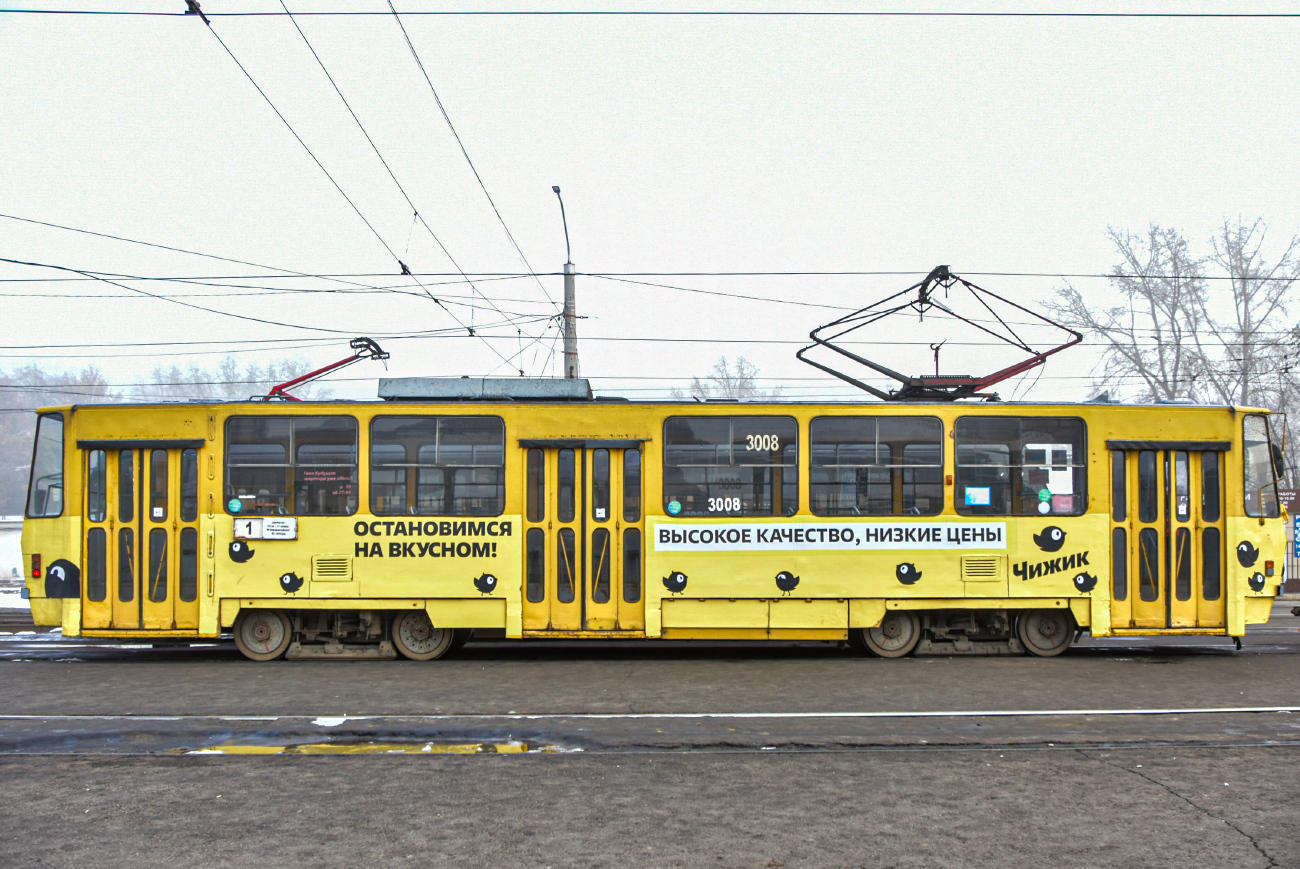 Барнаул, Tatra T6B5SU № 3008