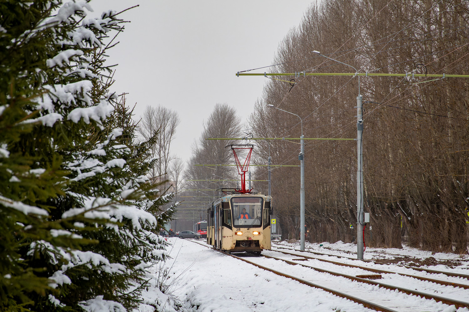 Jaroslavlis, 71-619KT nr. 38; Jaroslavlis — Reconstruction of the tram lines under the concession agreement. Stage #1