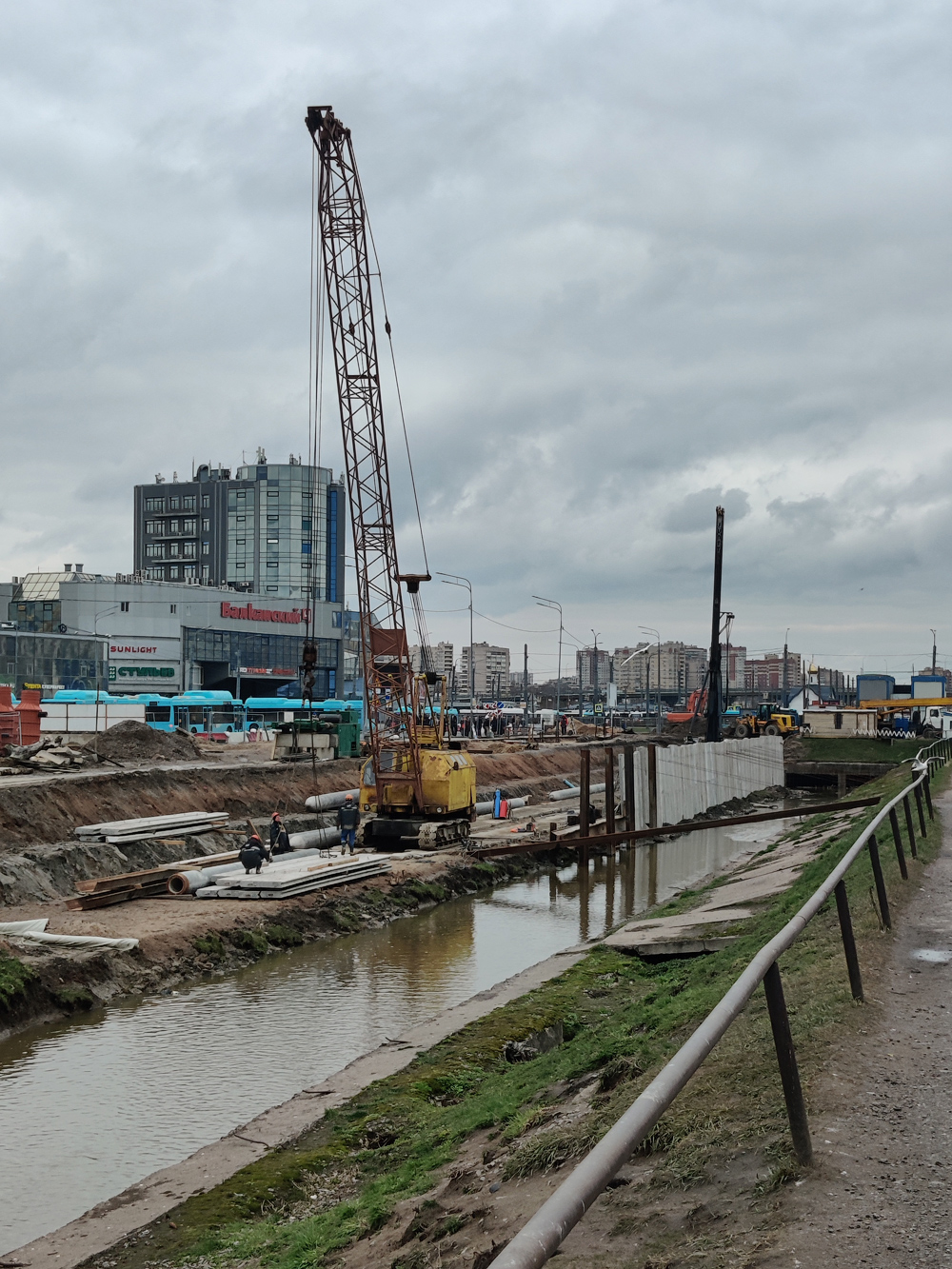 Санкт-Петербург — Строительство трамвайной системы «Славянка»