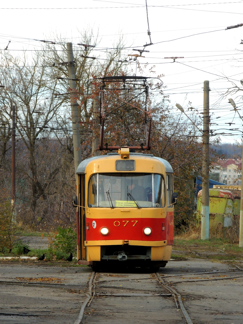 Орёл, Tatra T3SU № 077