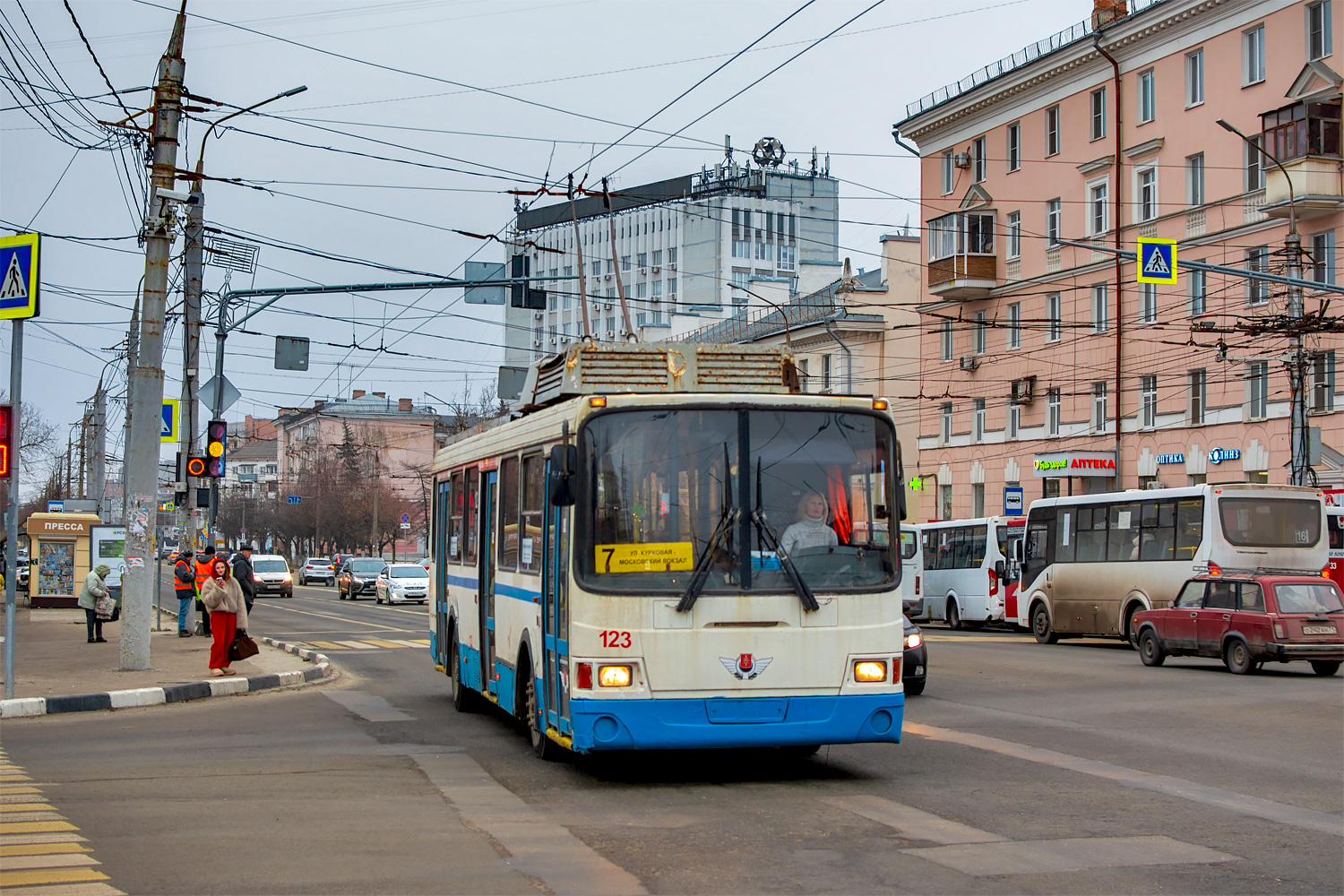 Тула, ЛиАЗ-5280 № 123