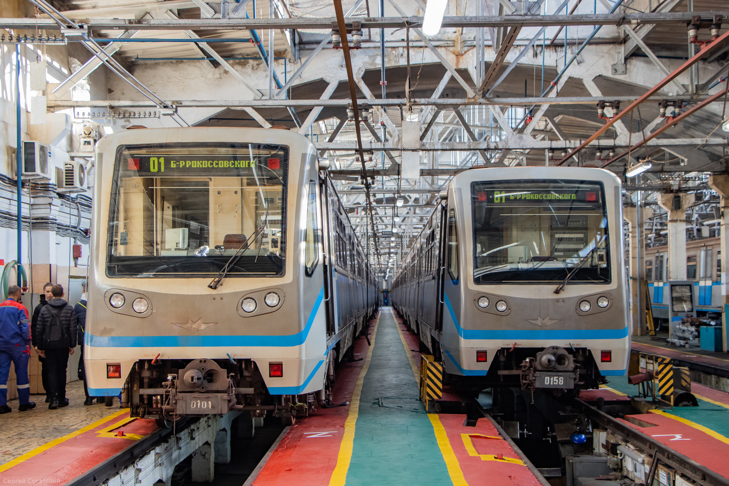 Москва, 81-740.1 «Русич» № 0101; Москва, 81-740.1 «Русич» № 0158