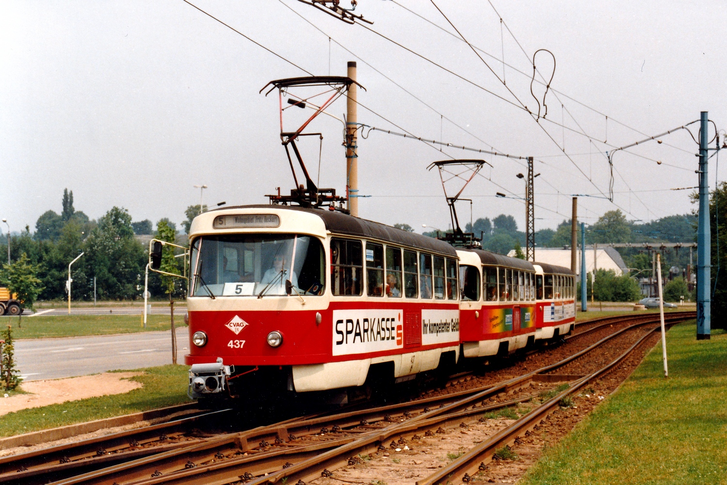 Chemnitz, Tatra T3D N°. 437