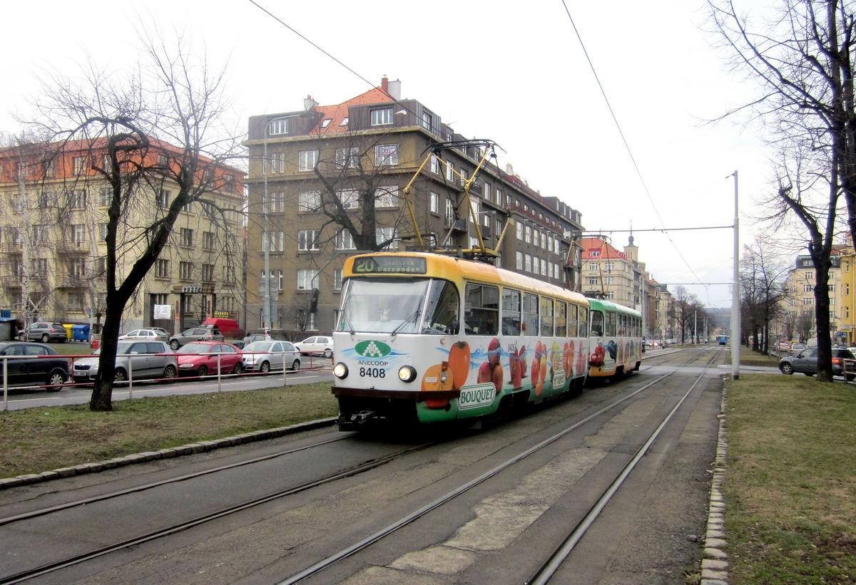 Prague, Tatra T3R.P Br. 8408