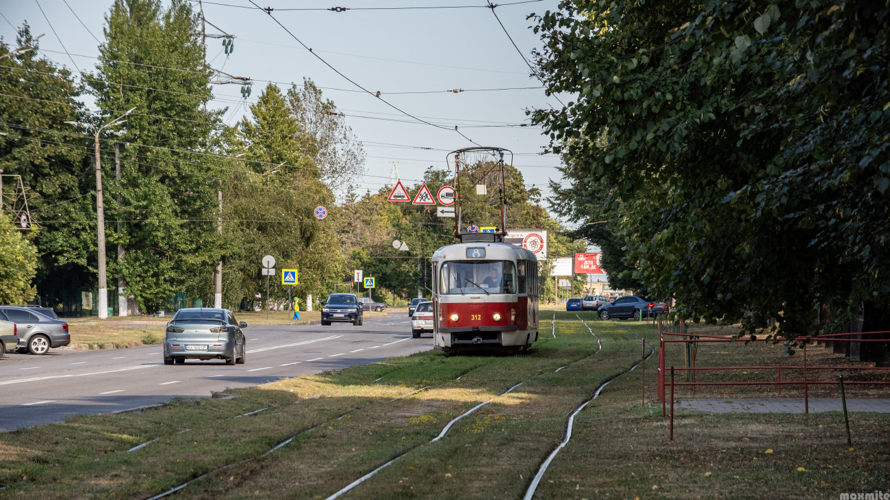 Харьков, T3-ВПСт № 312; Харьков — Трамвайные линии Харьков, T3-ВПСт № 312; Харьков — Трамвайные линии