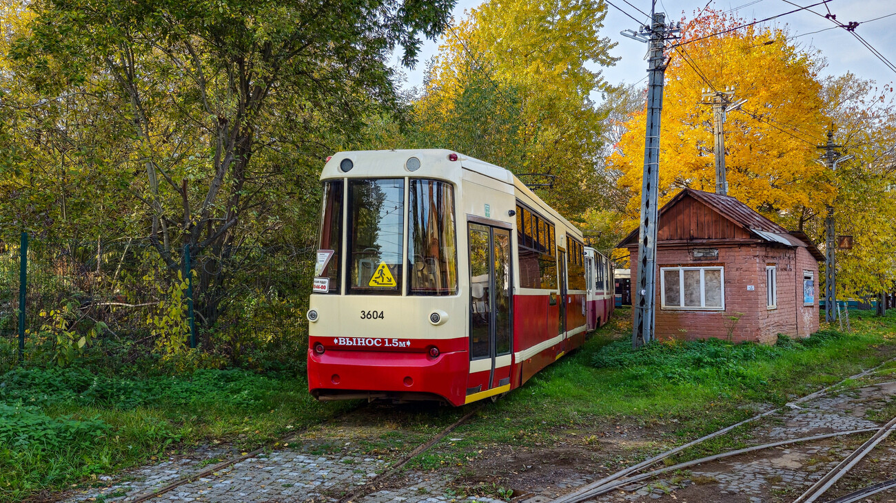 Санкт-Петербург, ЛМ-68М2 (мод. СПб ГЭТ) № 3604