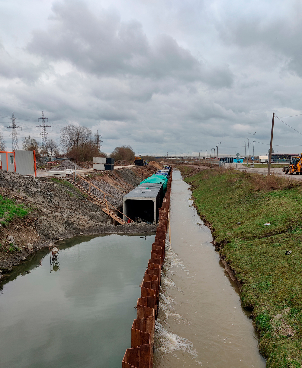 Санкт-Петербург — Строительство трамвайной системы «Славянка»