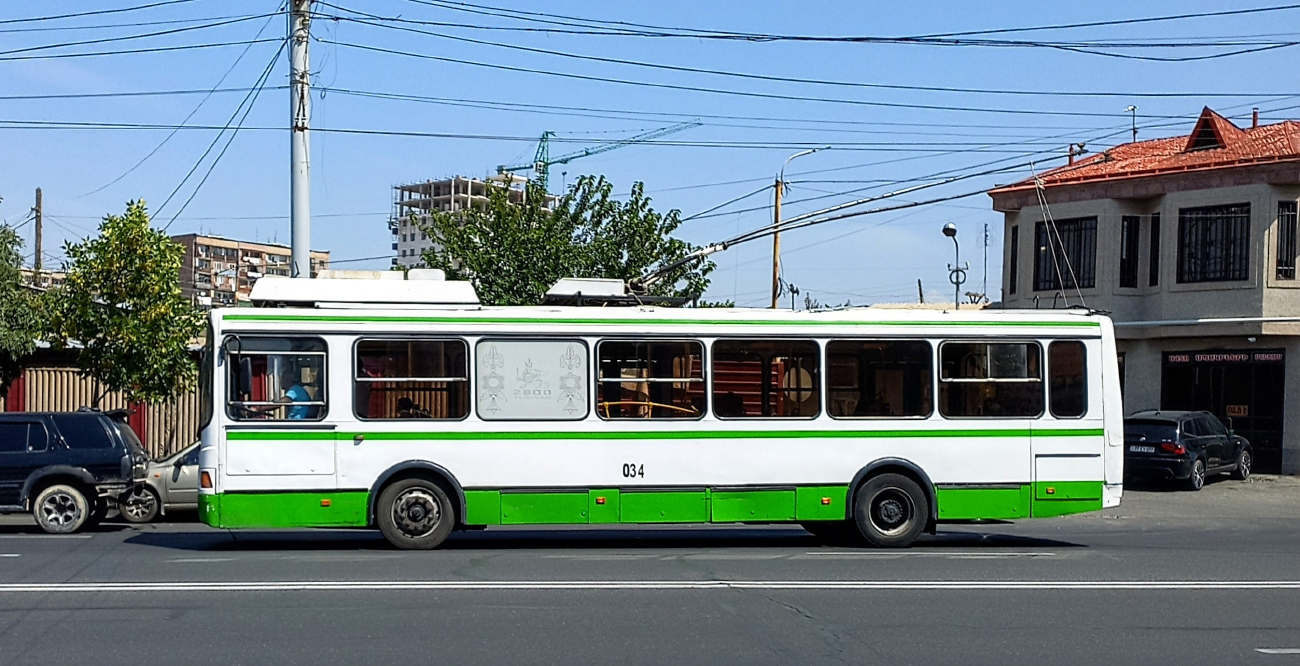 Ереван, ЛиАЗ-5280 (ВЗТМ) № 034