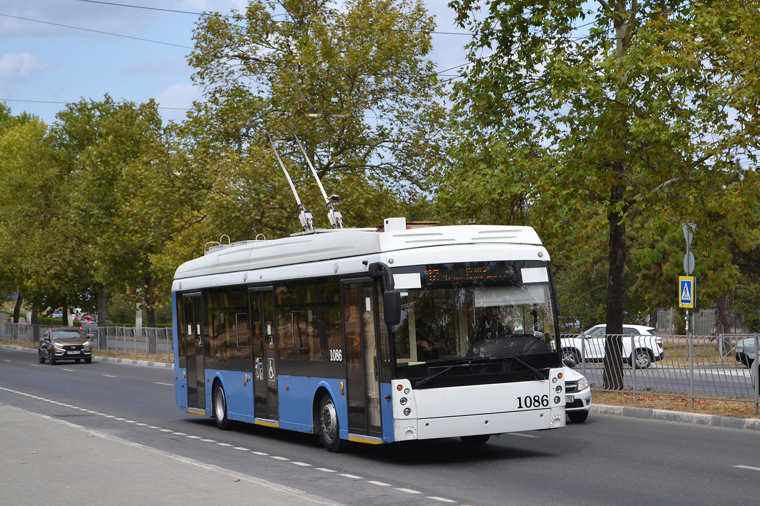 Sewastopol, Trolza-5265.02 “Megapolis” Nr. 1086