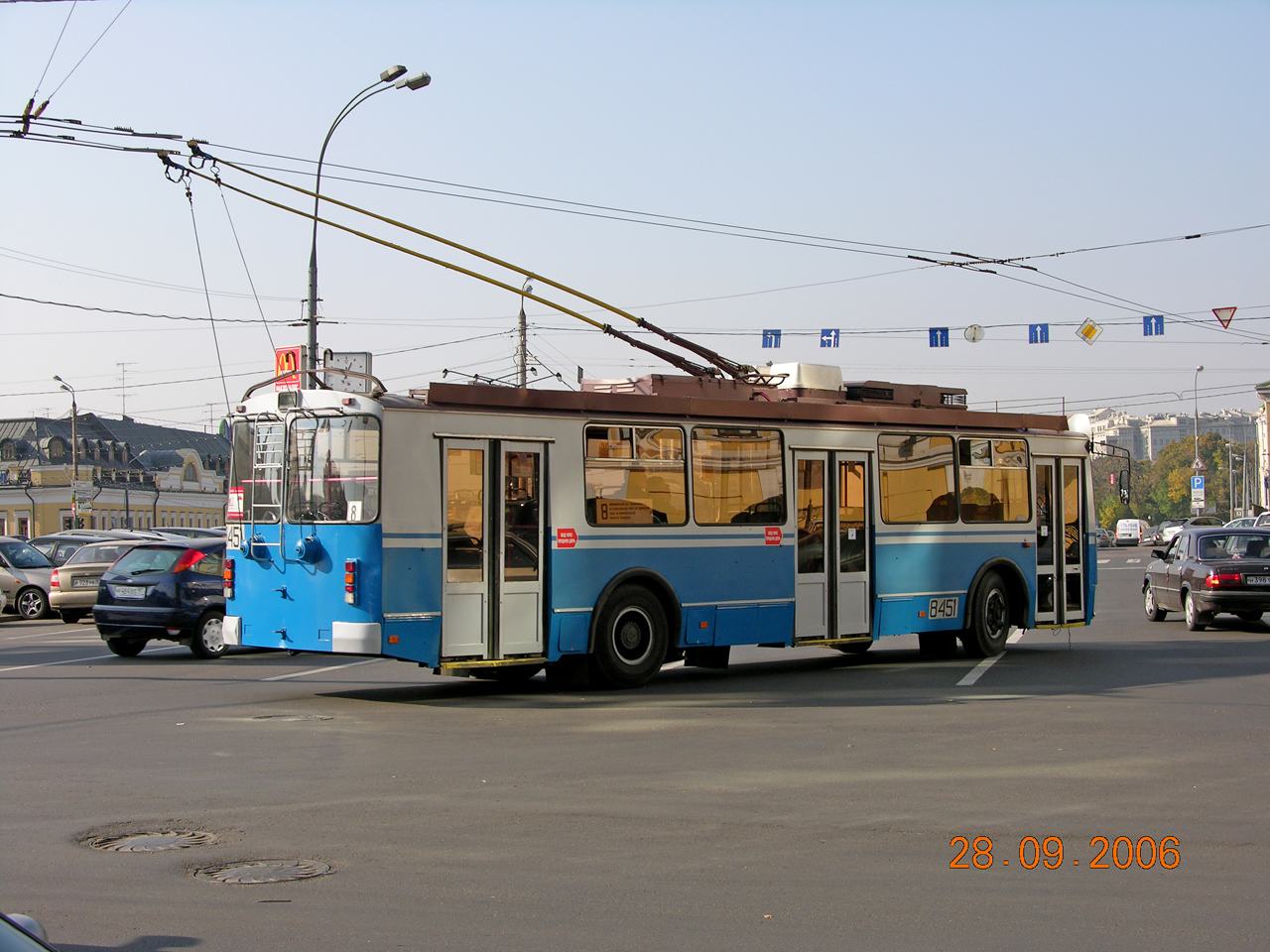 Москва, ЗиУ-682Г-016.02 (с широкой 1-й дверью) № 8451