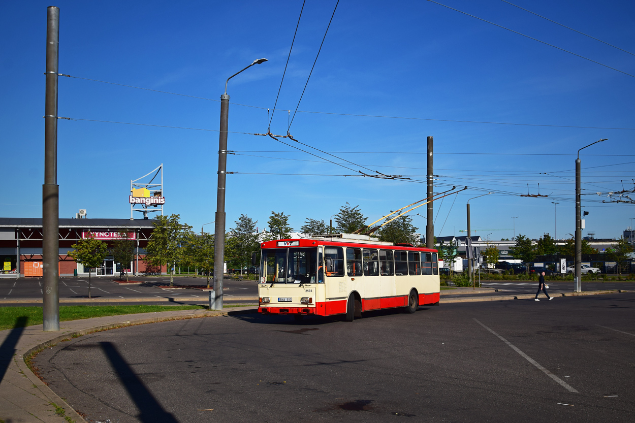 Вильнюс, Škoda 14Tr13/6 № 2593