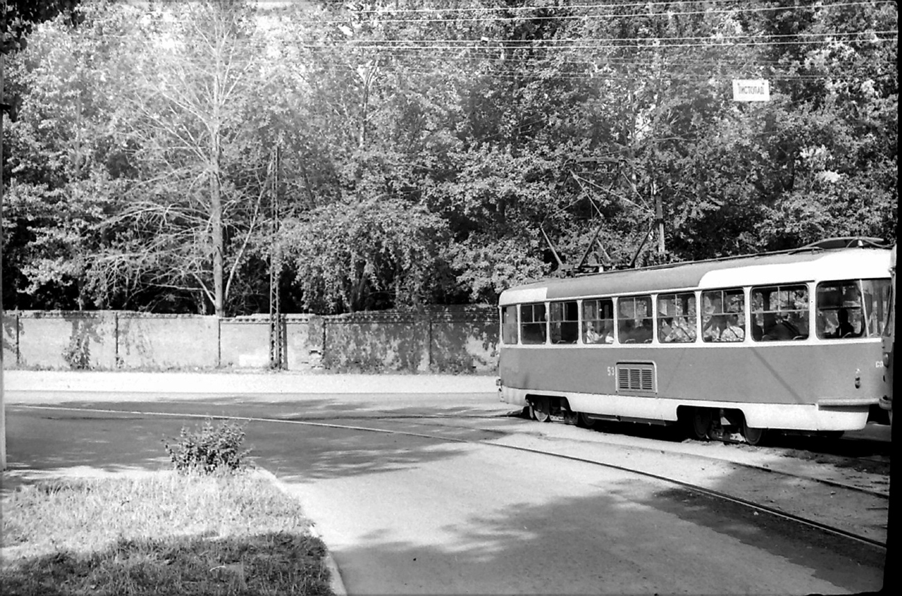 Тула, Tatra T3SU (двухдверная) № 53; Тула — Старые фотографии