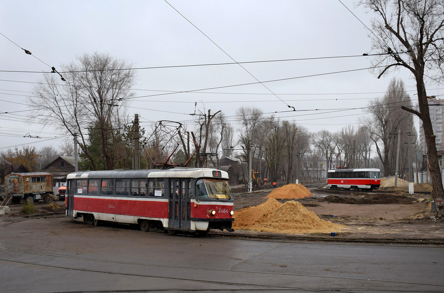 Волгоград, Tatra T3SU (двухдверная) № 2464